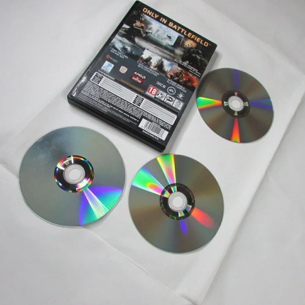 Battlefield 4 PC DVD Rom 3 Disc EA